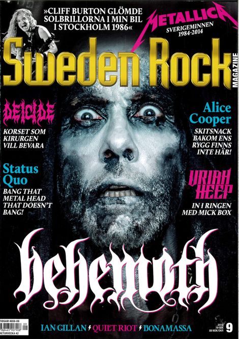 Huvudbild Sweden Rock Magazine 2018: #9