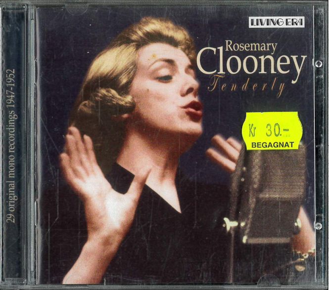Huvudbild Rosemary Clooney - Tenderly (CD) beg