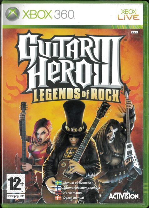 Huvudbild Guitar Hero 3  (X360) beg