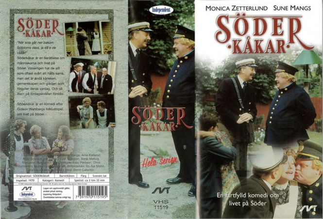 Huvudbild Söderkåkar (1970)vhs ,,ny