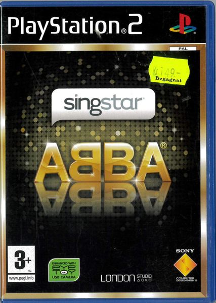 Singstar Abba  (ps2) beg