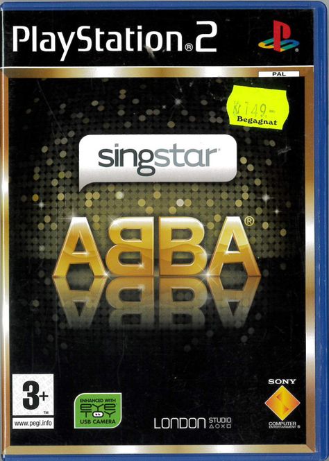 Huvudbild Singstar Abba  (ps2) beg