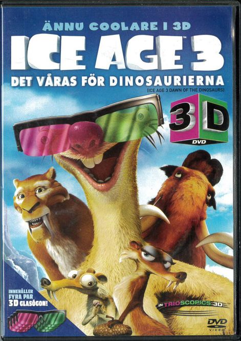 Huvudbild Ice Age 3d (Beg dvd)