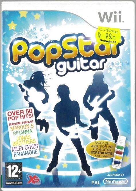 Huvudbild Popstar Guitar  (Wii) beg