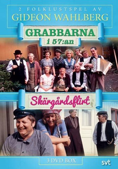Huvudbild Grabbarna i 57:an +  Skärgårdsflirt (dvd) beg