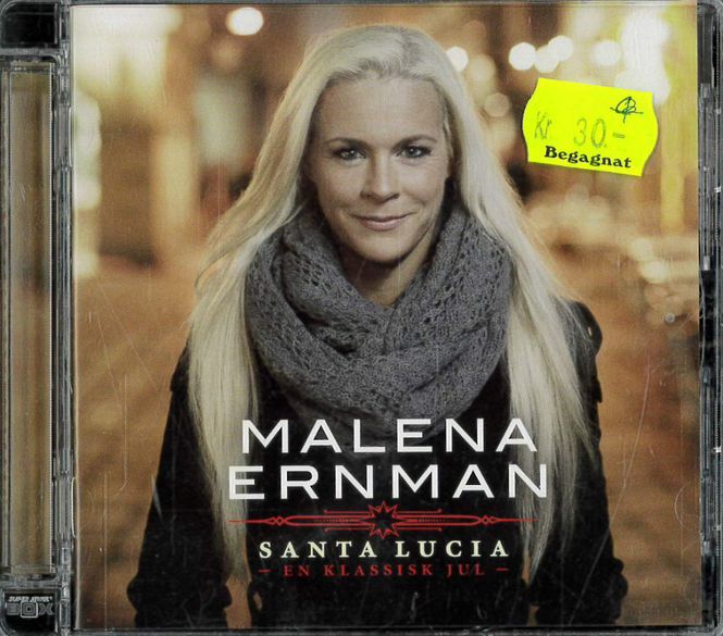 Huvudbild Malena Ernman - Santa Lucia - En Klassisk Jul ...