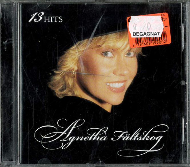 Huvudbild Agnetha Fältskog - 13 Hits (CD) beg