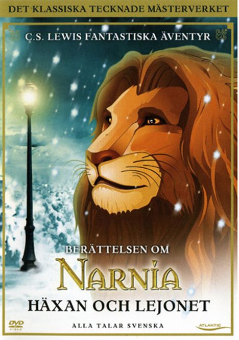 Huvudbild Narnia - Häxan Och Lejonet (tecknat) beg dvd
