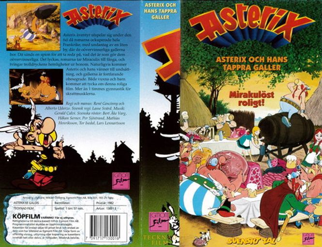 Huvudbild Asterix och hans tappra galler (VHS)