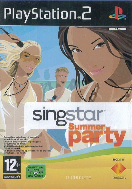 Huvudbild Singstar - Summer Party (Ps2) beg