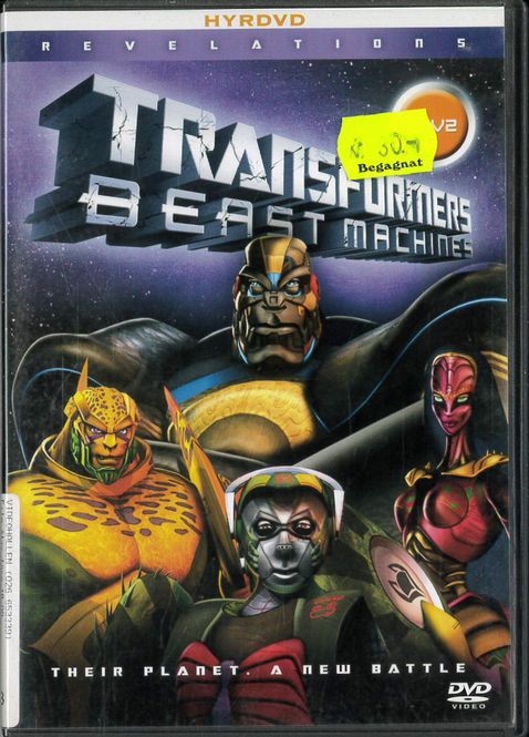 Huvudbild Transformers - Beast Machines: Revelations  (dvd) ...