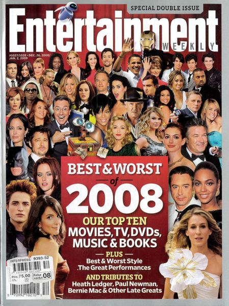 Entertainment Weekly #1027/1028: Best & Worst 2008