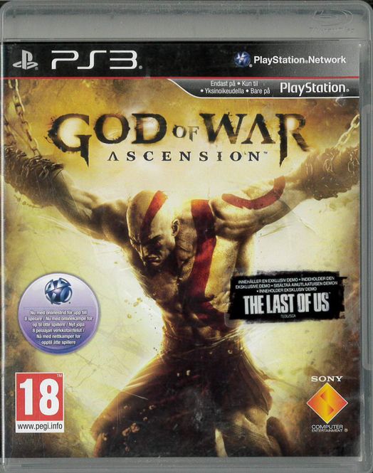 Huvudbild God of War - Ascension   (Ps3 beg)