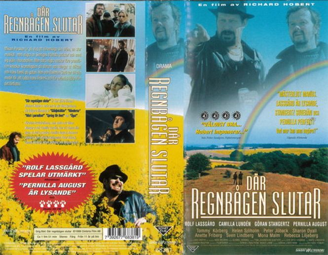Huvudbild Där regnbågen slutar (VHS)