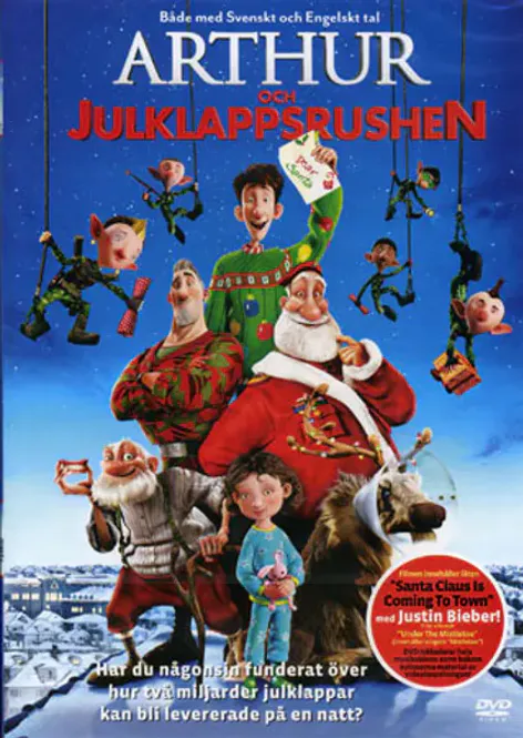 Huvudbild Arthur och julklappsrushen (dvd) 