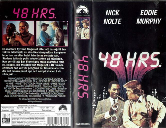 Huvudbild 48 Timmar (vhs)
