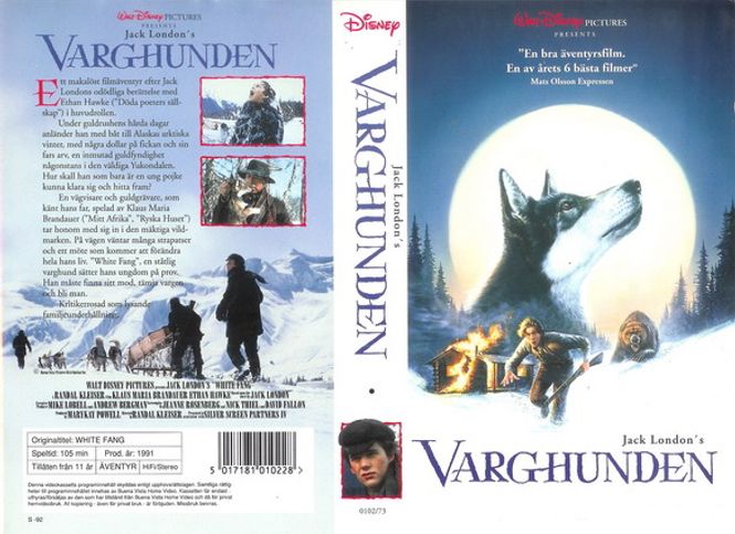 Huvudbild VARGHUNDEN (VHS) fd hyr