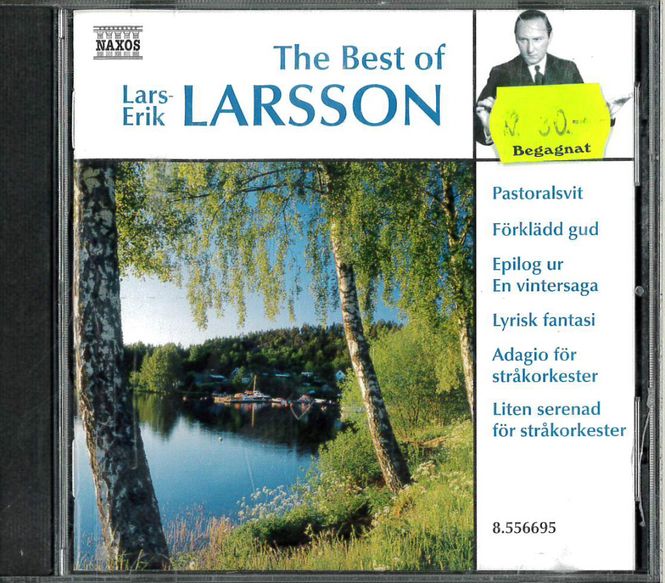 Huvudbild Best Of Lars-Erik Larsson  (cd) beg