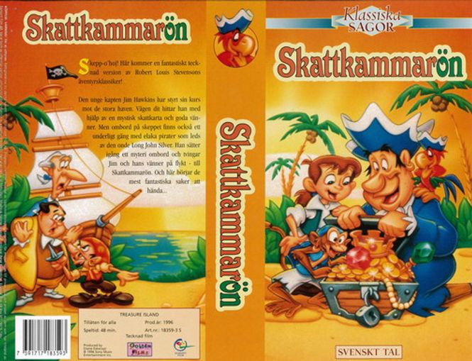 Huvudbild Skattkammarön (VHS)