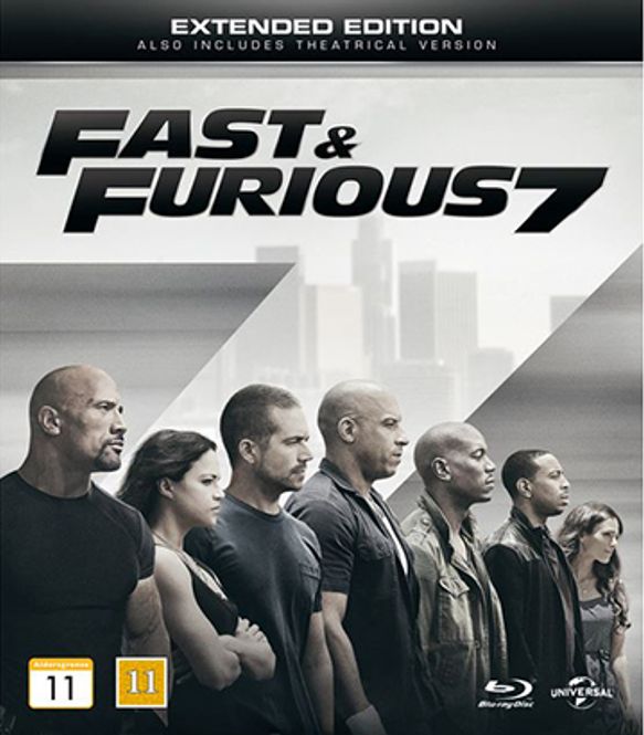 Huvudbild Fast & Furious 7 (Blu-ray) beg