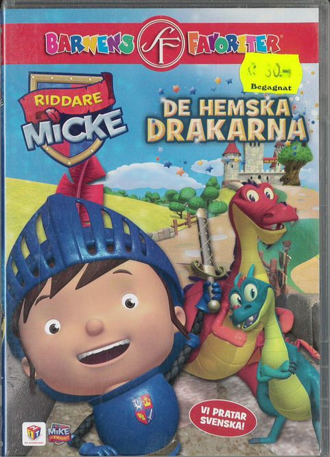 Huvudbild Riddare Micke och de hemska drakarna  (dvd) beg