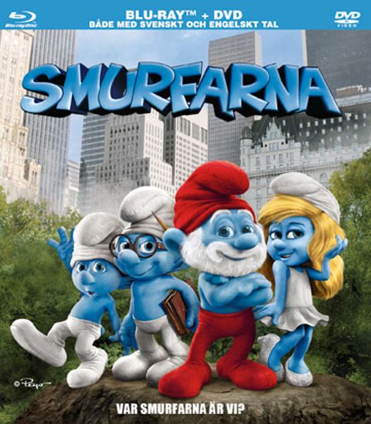 Smurfarna (2011) (Blu-ray + DVD)