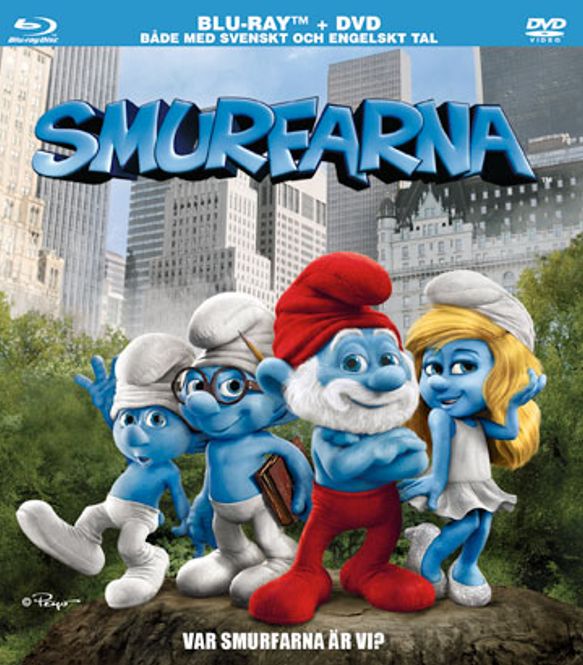 Huvudbild Smurfarna (2011) (Blu-ray + DVD)