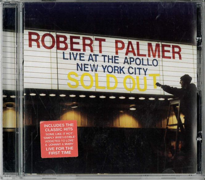 Huvudbild Robert Palmer - live At The Apollo (CD) beg