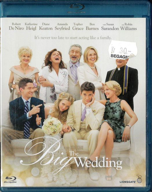 Huvudbild Big Wedding (Blu-ray) fd hyr
