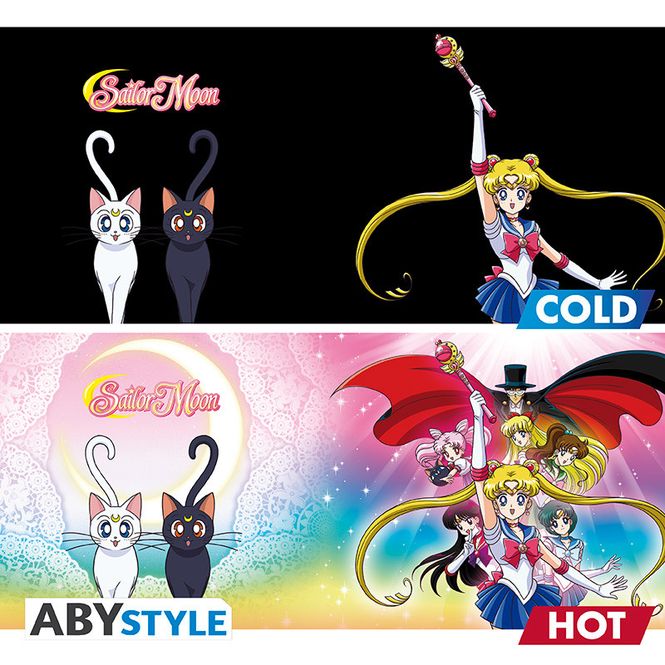 Huvudbild Sailor Moon mugg - Heat Change - Group