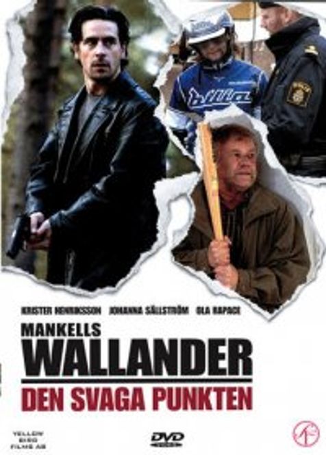 Huvudbild Wallander  6 Den svaga punkten - beg dvd