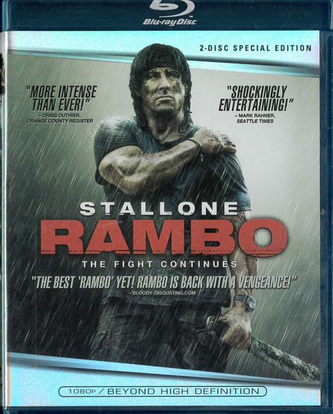 Rambo (Blu-ray) beg import   