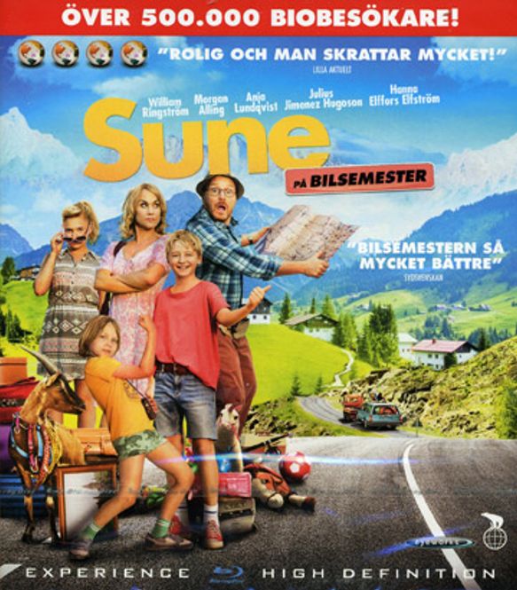 Huvudbild Sune på bilsemester (Blu-ray) beg